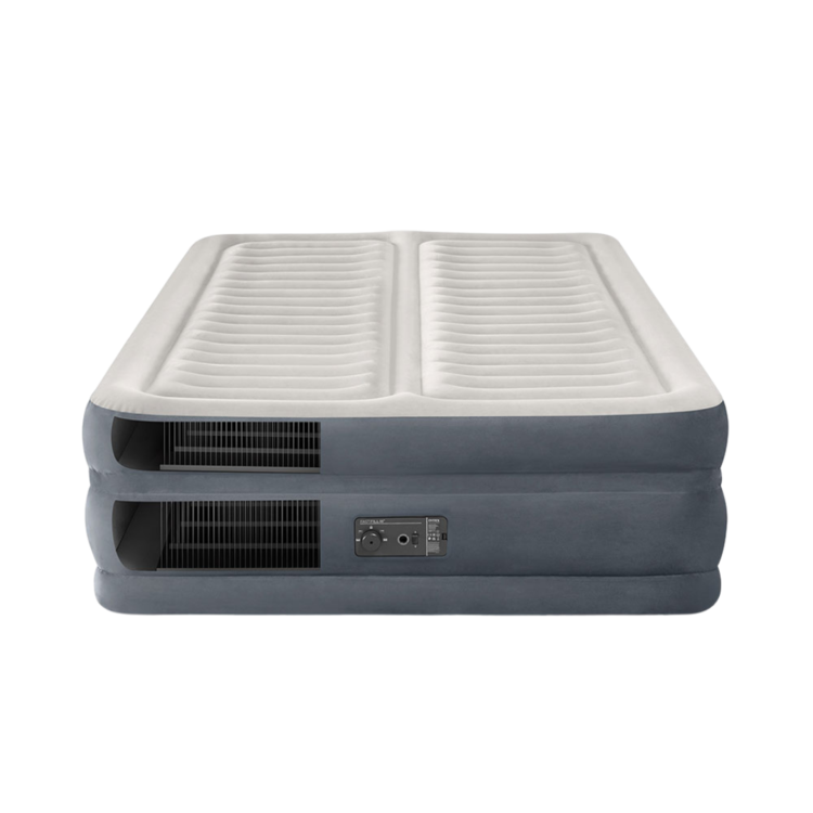 Matelas gonflable DualZone | Gonfleur électrique | 2 personnes | INTEX