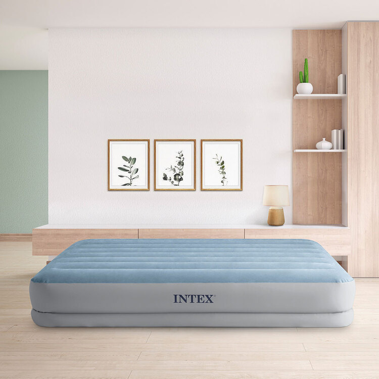 Matelas gonflable prestige mid rise | USB | 2 personnes | INTEX