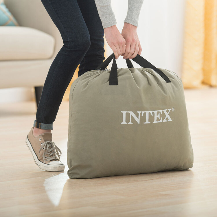 Matelas gonflable électrique | Pillow rest raised | 2 pers | INTEX