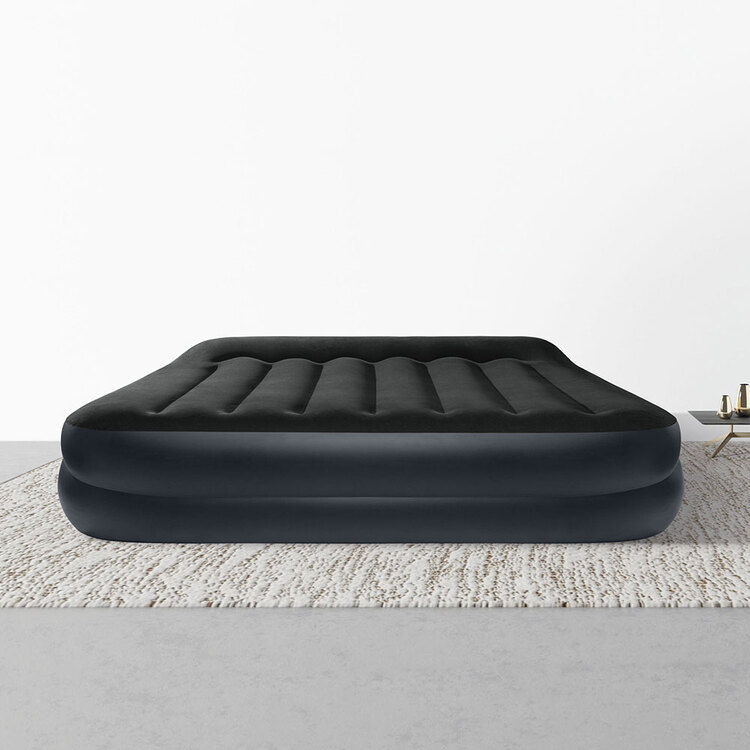Matelas gonflable électrique | Pillow rest raised | 2 pers | INTEX