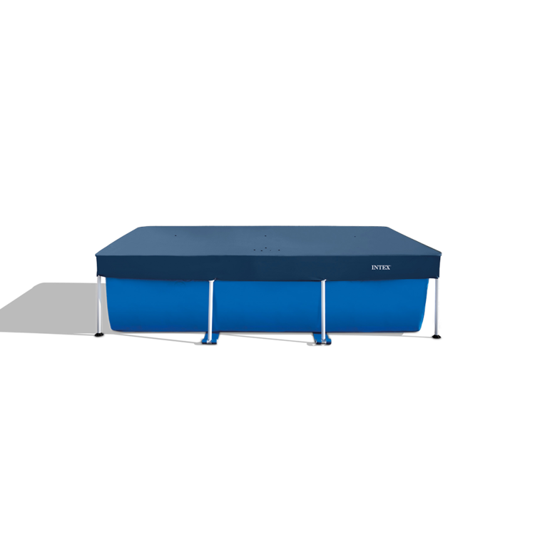 Bâche protection piscine rectangulaire tubulaire 2,60 x 1,60 m INTEX