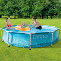 Kit piscine Océan ronde tubulaire INTEX 3,05 x 0,76 m