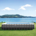 Piscine Ultra XTR rectangulaire | 7,32 x 3,66 x 1,32 m | Gris | INTEX