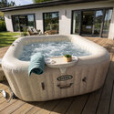 Plateau LED pour spa gonflable | Support boissons | Blanc | INTEX