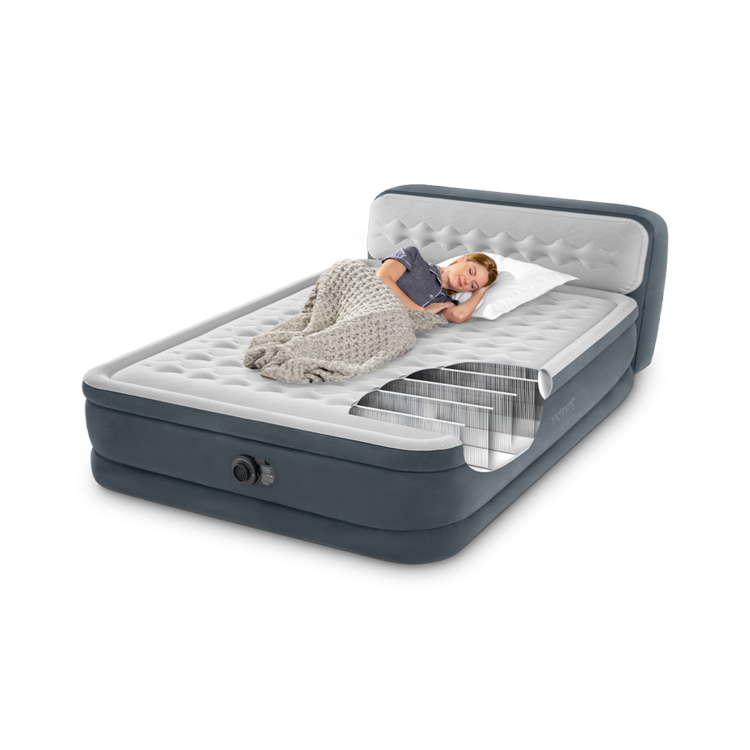 Lit gonflable Ultra Plush Headboard 2 personnes INTEX
