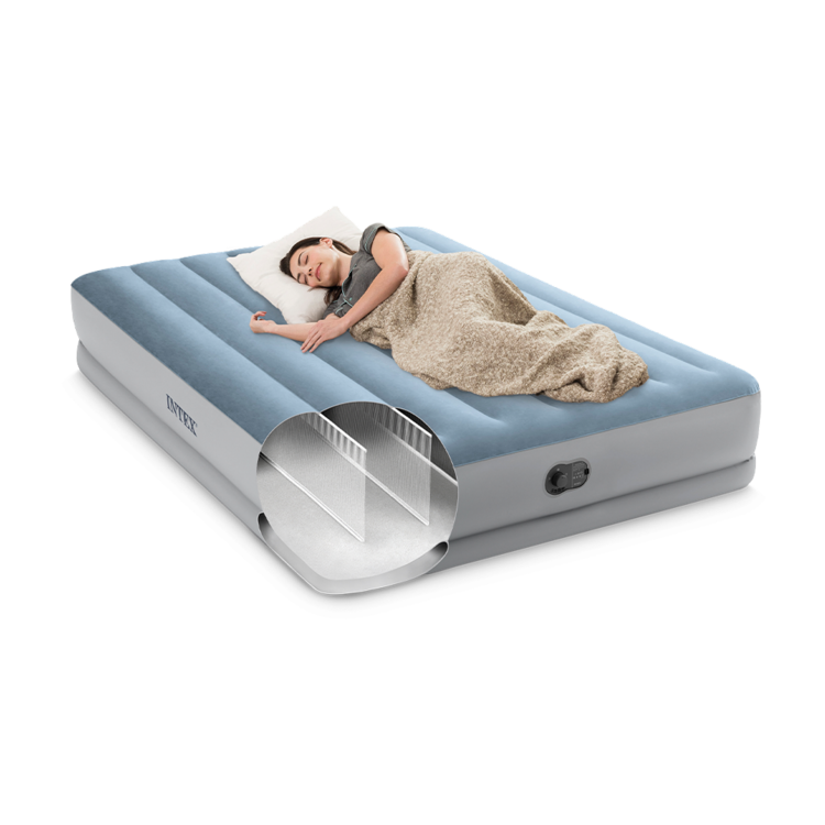 Matelas gonflable prestige mid rise | USB | 2 personnes | INTEX