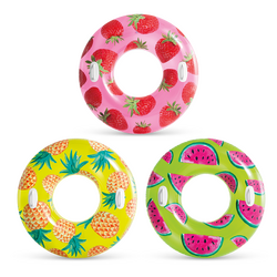 Bouée XXL ananas 183x113x14cm Summerwaves | Leroy Merlin