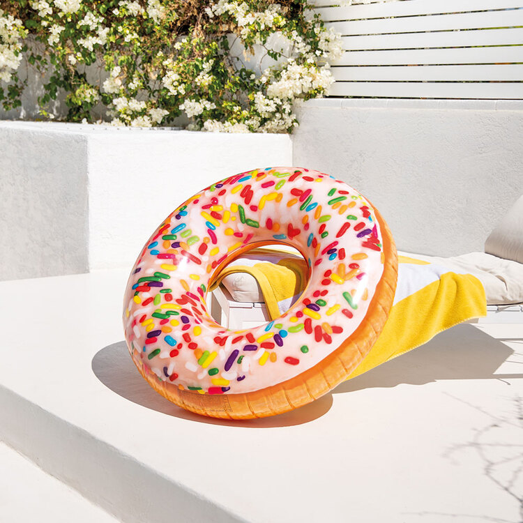 Bouée gonflable Donut sucré INTEX