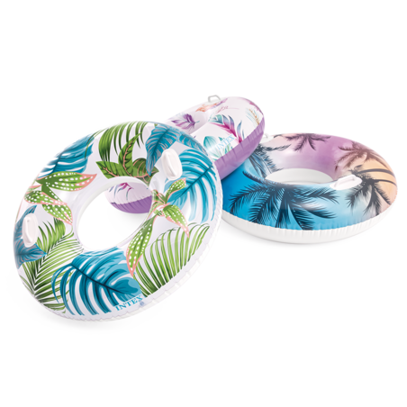 Bouée géante gonflable Tropicale INTEX