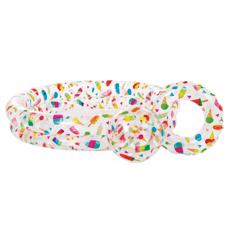 Set Petite piscine Fruity INTEX