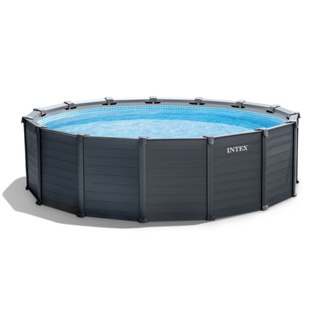 Liner pour piscine Graphite 4,78 x 1,24 m 2ème version INTEX