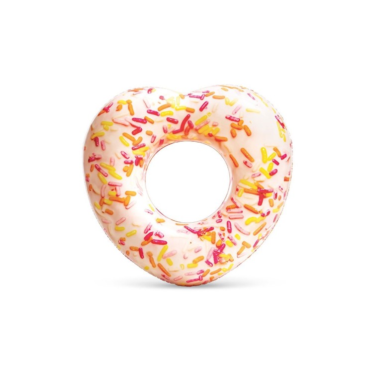 56253NP-bouée-tube-coeur-de-donut-intex