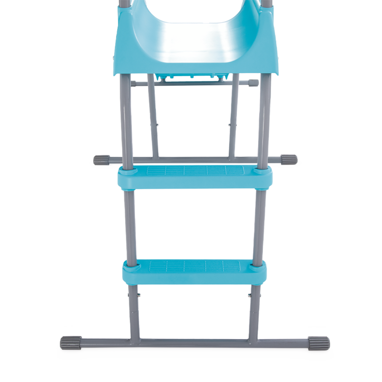Toboggan sur pieds 2 marches | 3-10 ans | Bleu | Jeu extérieur | INTEX