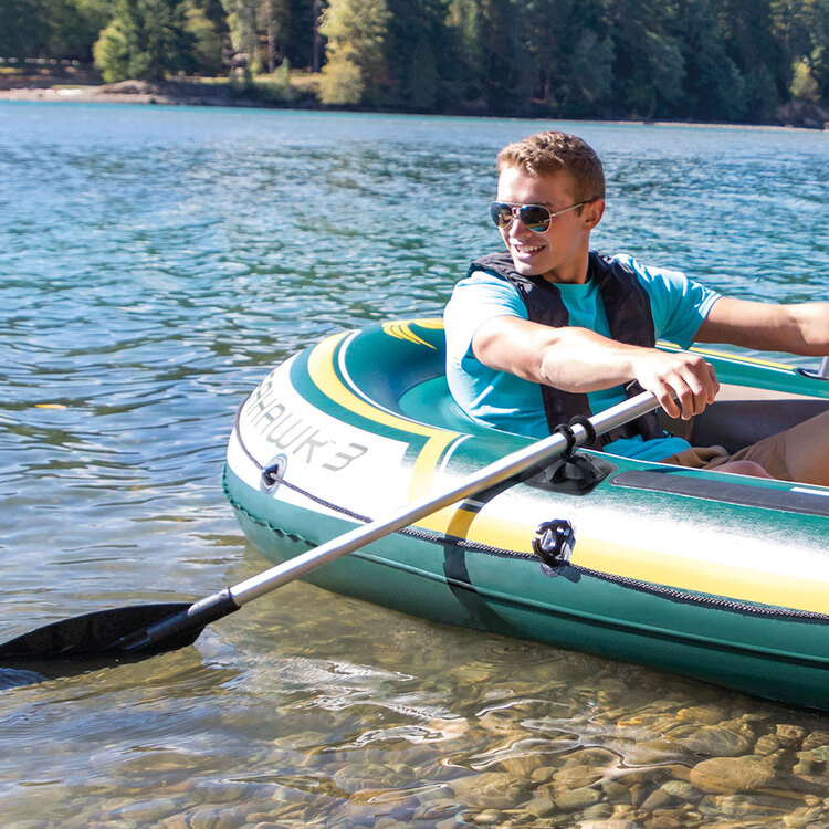 Bateau gonflable | Seahawk 3 | 3 places | Rames & gonfleur | INTEX