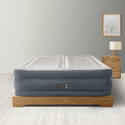 Matelas gonflable DualZone | Gonfleur électrique | 2 personnes | INTEX