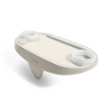 Plateau LED pour spa gonflable | Support boissons | Blanc | INTEX