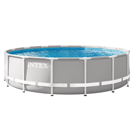 Kit piscine Prism Frame ronde INTEX 4,57 x 1,07 m