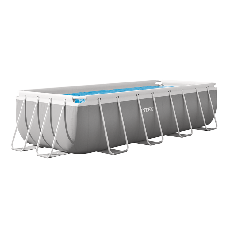 Kit piscine Prism Frame rectangulaire INTEX 4,00 x 2,00 x 1,00 m