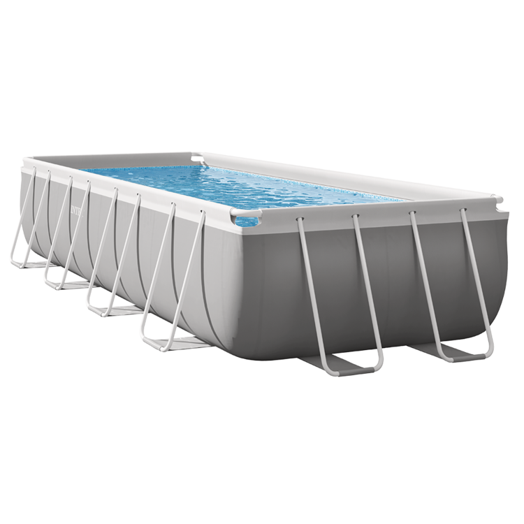 Kit piscine Prism Frame rectangulaire INTEX 4,88 x 2,44 x 1,07 m