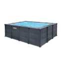 Liner pour piscine Graphite 4,00 x 3,00 x 1,24 m INTEX