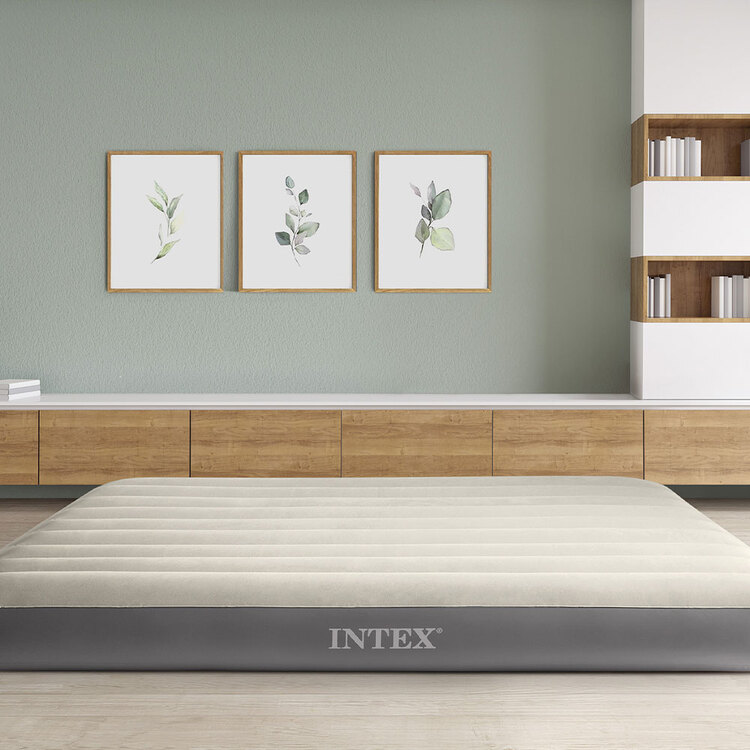 Matelas gonflable Single High Large 2 personnes INTEX