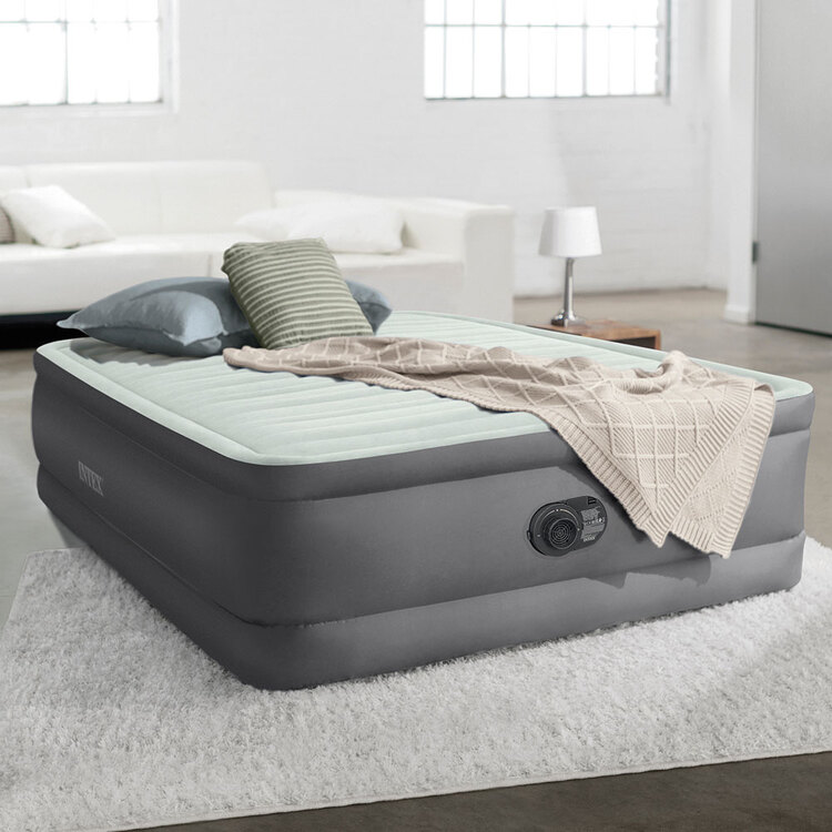 Matelas gonflable PremAire I | 2 personnes | Gonfleur intégré | INTEX