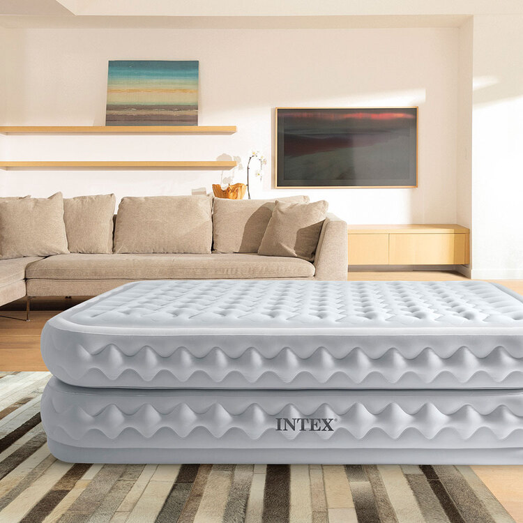 Matelas gonflable Supreme air flow | 2 personnes | Électrique | INTEX