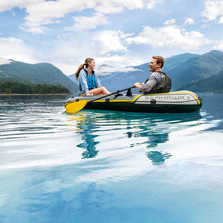 Bateau gonflable | Seahawk 2 | 2 places | Rames & gonfleur | INTEX