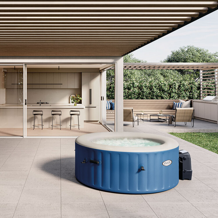 Spa gonflable 2-4 places Blue One | Rond | Bleu nuit | INTEX 