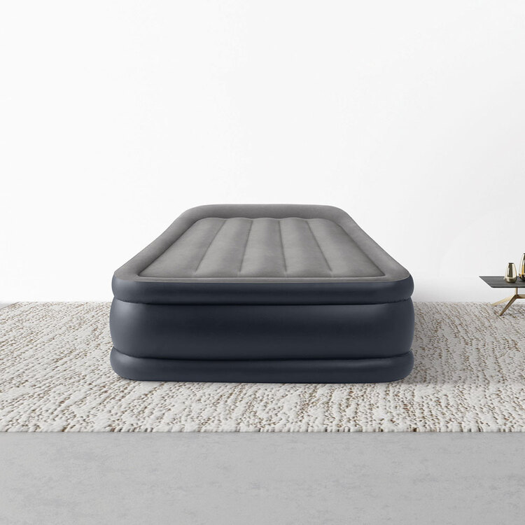 Matelas gonflable Deluxe pillow rest | 1 personne | Électrique | INTEX