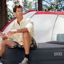 Matelas gonflable électrique | Pillow rest raised | 1 personne | INTEX