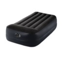 Matelas gonflable électrique | Pillow rest raised | 1 personne | INTEX