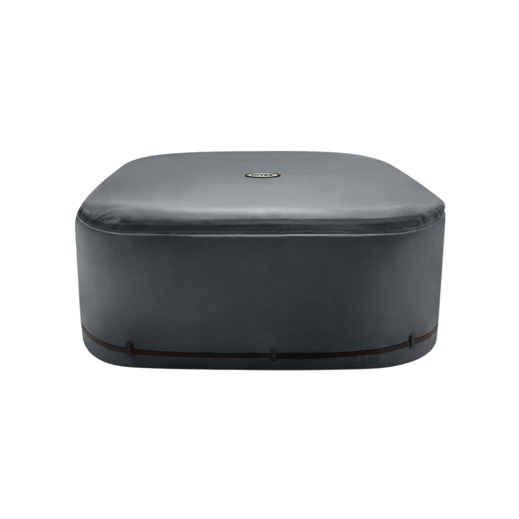 Couverture thermique pour spa gonflable carré 6 places | Noir | INTEX