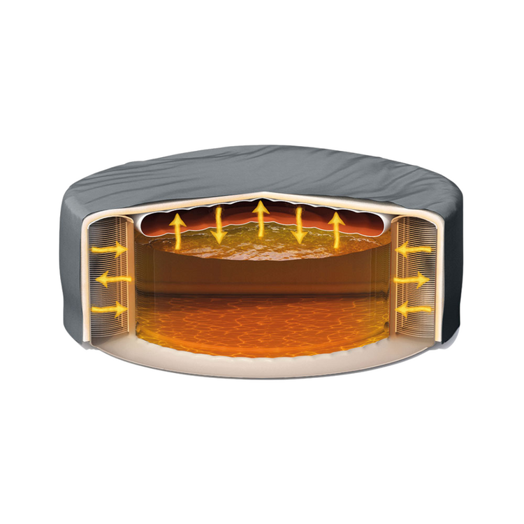 Couverture thermique pour spa gonflable octogonal 4 places | INTEX