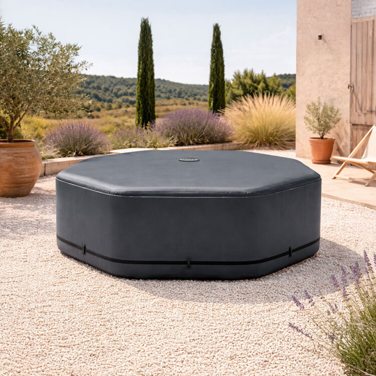 Couverture thermique pour spa gonflable octogonal 6 places | INTEX