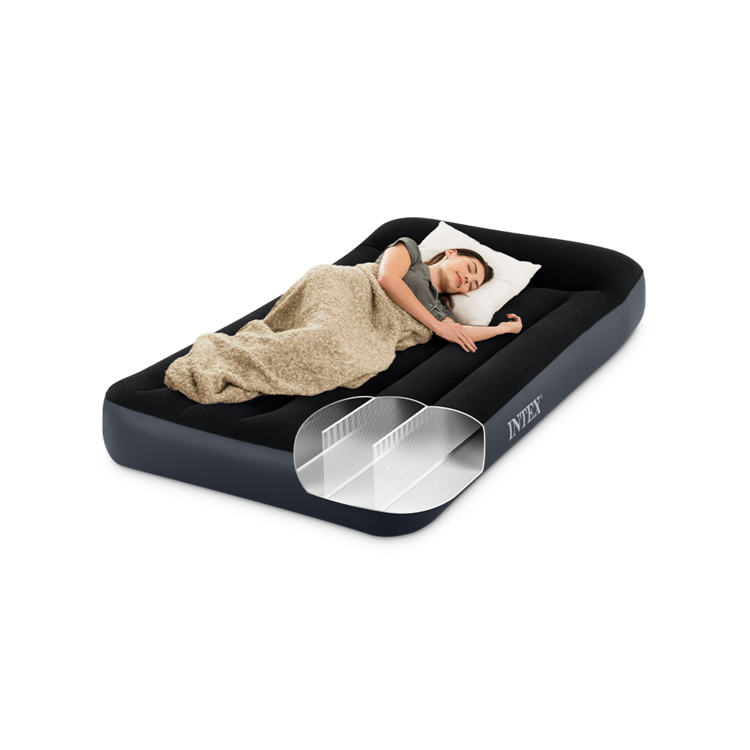 Matelas gonflable pillow rest classic | 1 pers | Électrique | INTEX