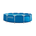 Kit piscine Metal Frame ronde tubulaire INTEX 3,66 x 0,76 m