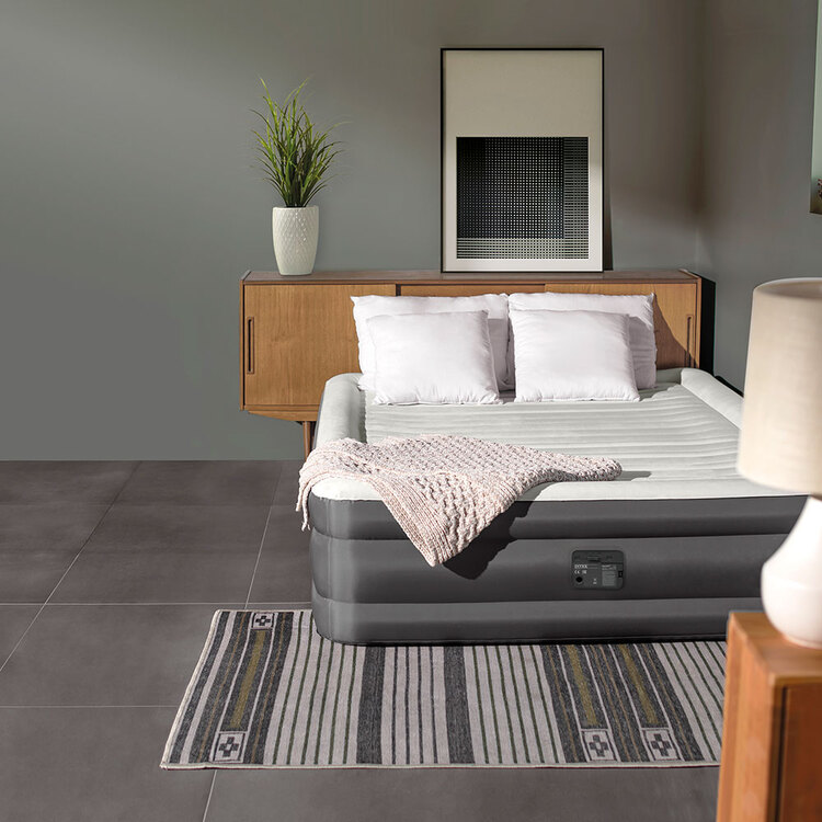 Matelas gonflable PremAire TPU | 2 personnes | Électrique | INTEX