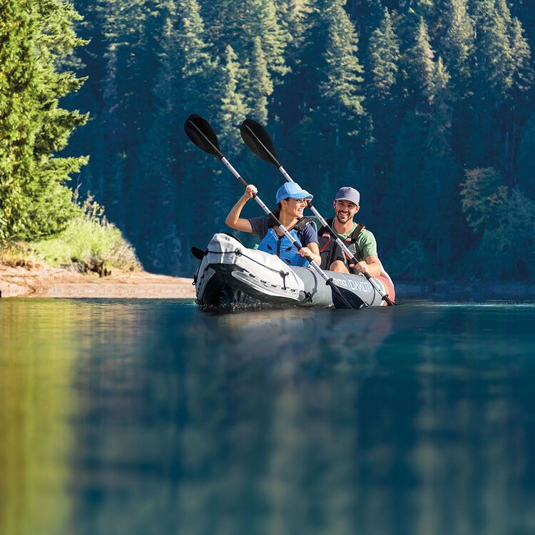 Kayak gonflable | Dakota K2 | 2 places | Kit complet | INTEX