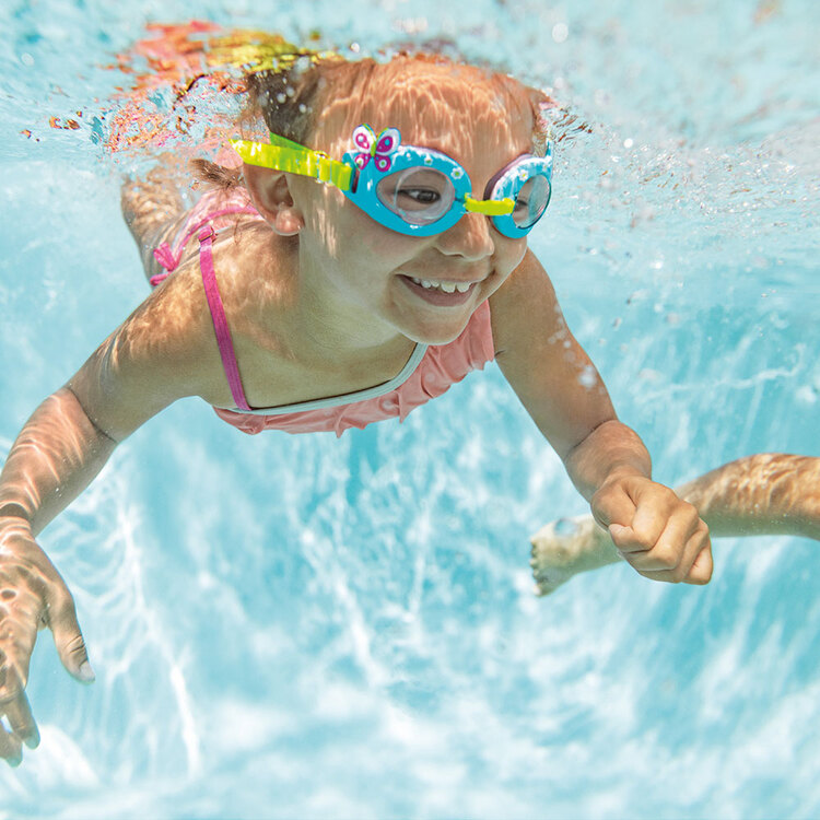 Lunettes de natation fun | Pour enfants de 3 à 8 ans | INTEX