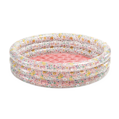 Pataugeoire romantic flowers Intex