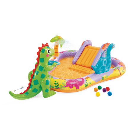 Aire de jeux dino Intex