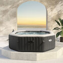 Spa gonflable 4 places Carbone | Octogonal | Noir | INTEX