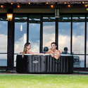 Spa gonflable 4 places Carbone | Octogonal | Noir | INTEX