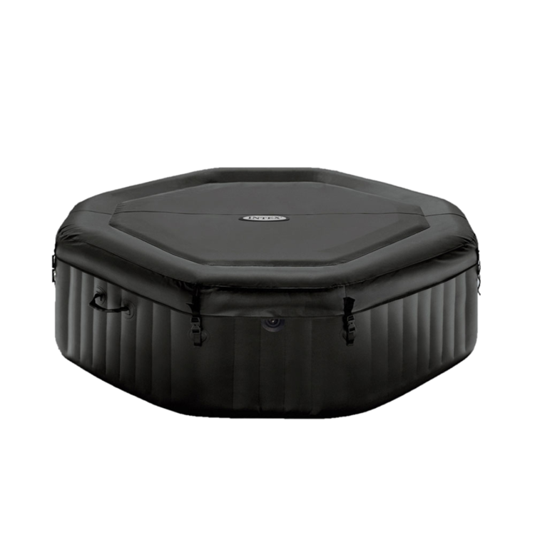Spa gonflable 4 places Carbone | Octogonal | Noir | INTEX