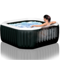 Spa gonflable 4 places Carbone | Octogonal | Noir | INTEX
