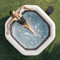 Spa gonflable 4 places Carbone | Octogonal | Noir | INTEX