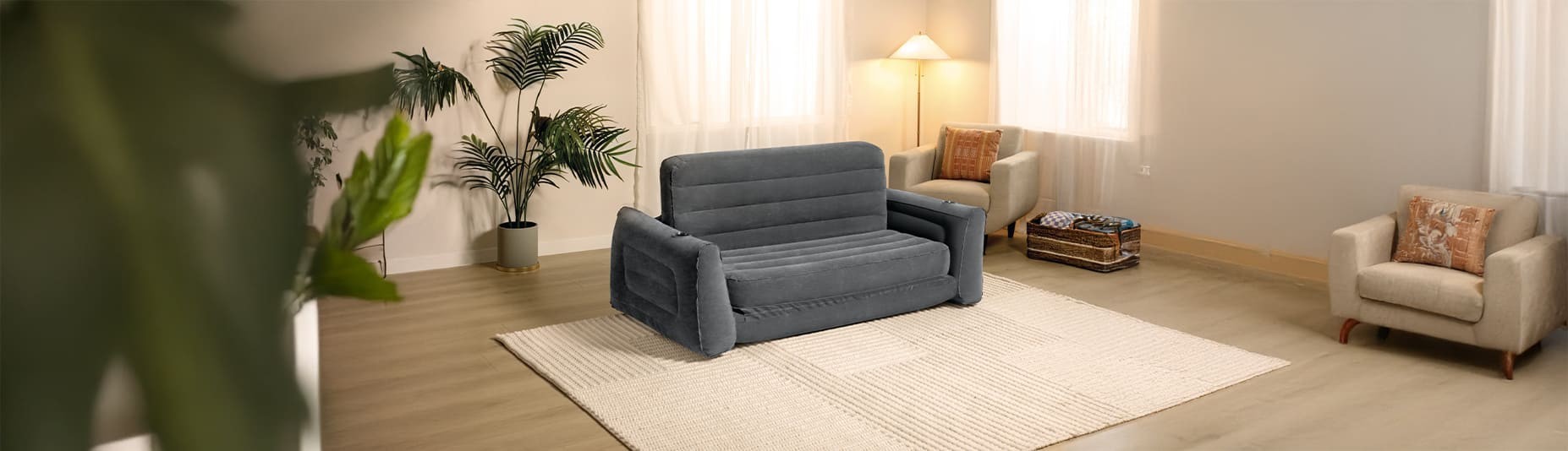 Mobilier gonflable | Fonctionnel ✔ | Paiement en 3/4x | INTEX